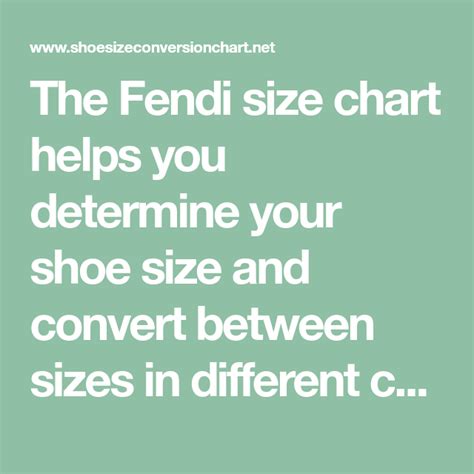 women's fendi|Fendi woman s size chart.